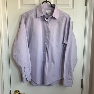 Brooks Bros “346” womens lavender shirt sz 12 non-iron long-sleeve - great color